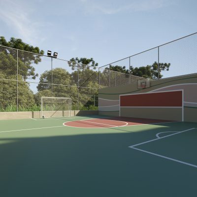 Quadra esportiva